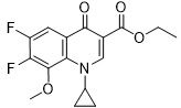 1-Cyclopropyl-6,7-difluoro-1,4-dihydro-8-methoxy-4-oxo-3-quinolinecarboxylic acid ethyl ester